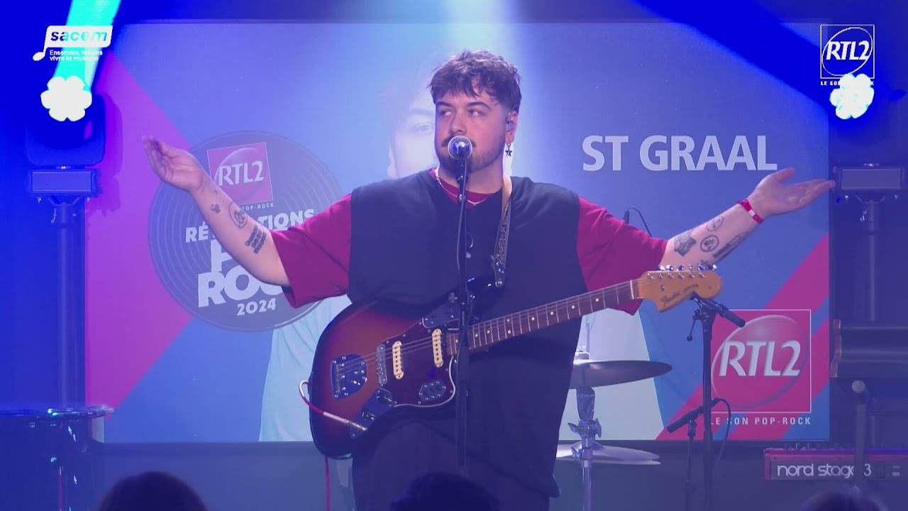 LIVE - St Graal interprète 