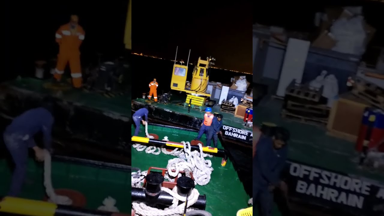 TEAM NGANI BAYA •Gp-CHANNEL is live! Good Evening Towing Crane Barge