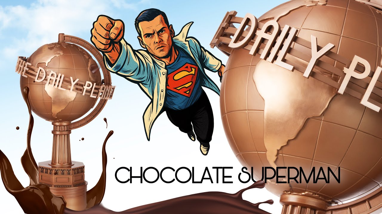 Chocolate Superman!
