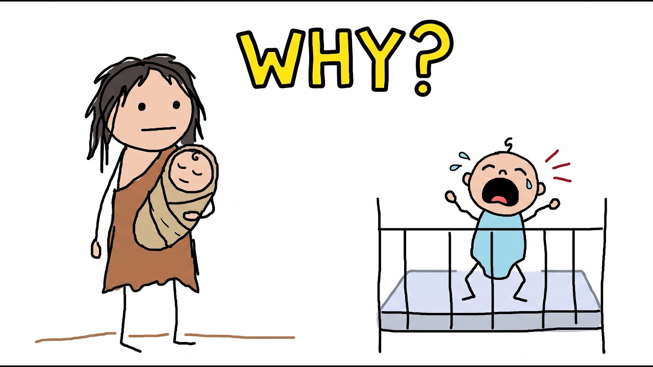 Why Ancient Babies Cried Far Less Than Modern Babies?
