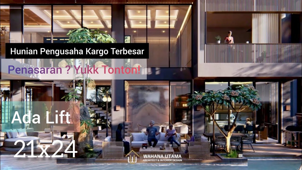 Rumah Resort Mewah di BSD Lahan 21x24 Super Betah!