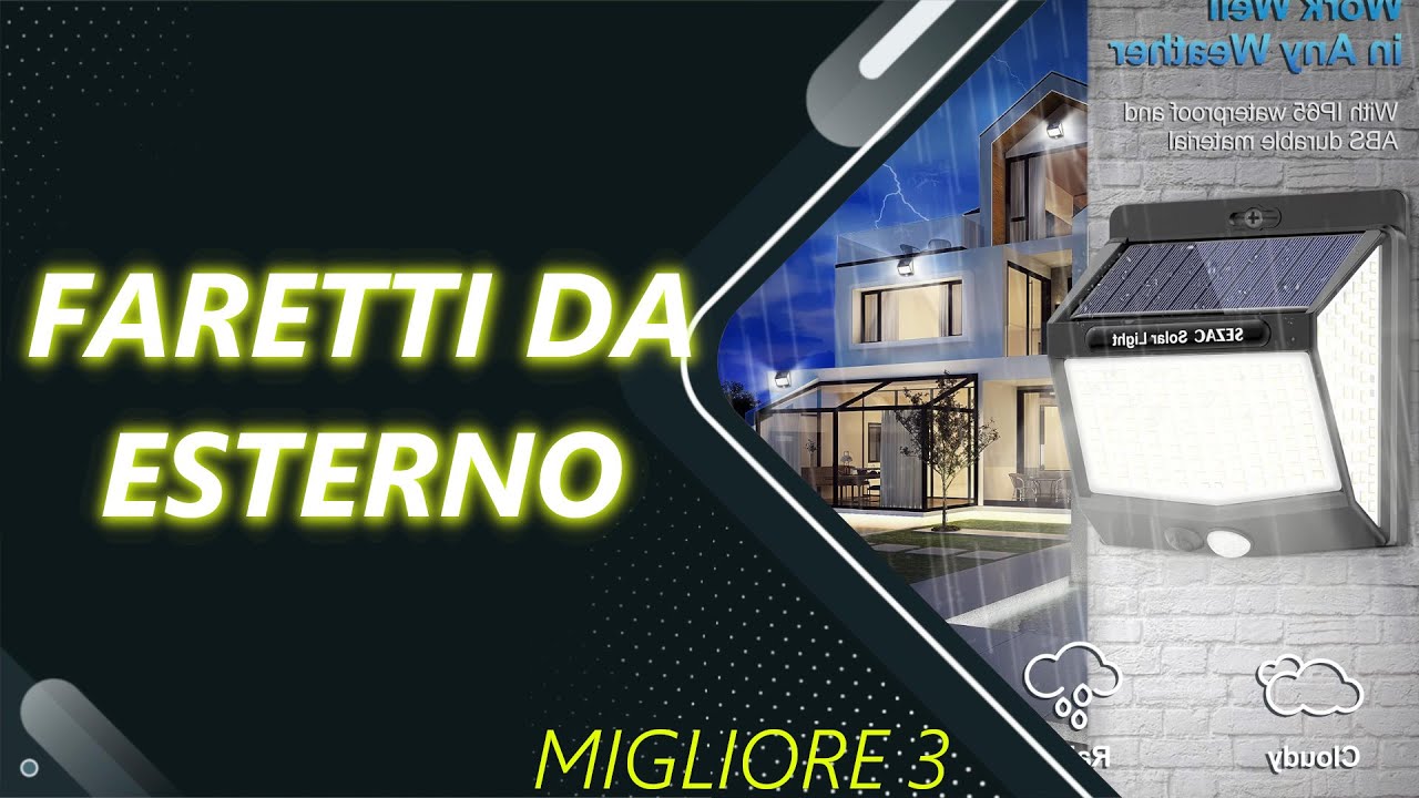 ✅ Le Migliori | Faretti da esterno 2024
