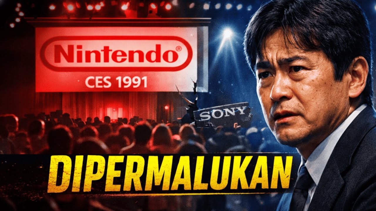 Kisah Nyata: Pengkhianatan NINTENDO & Lahirnya PLAYSTATION