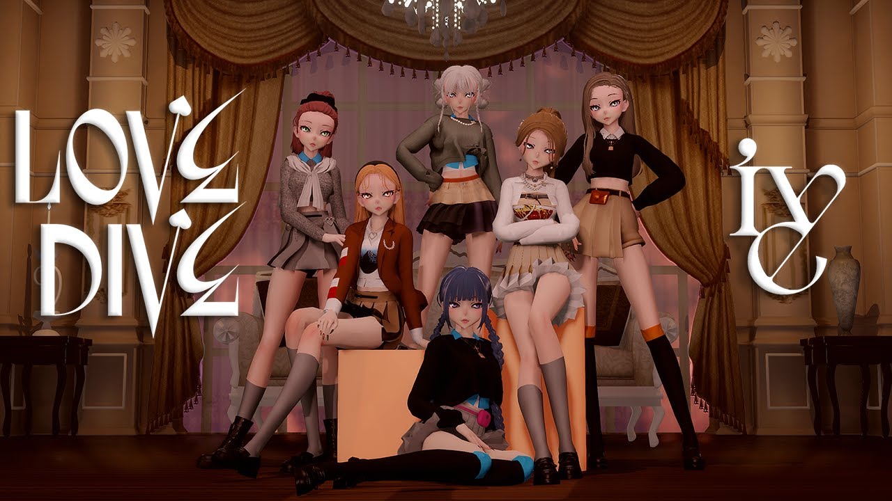 【MMD】IVE 아이브 'LOVE DIVE'