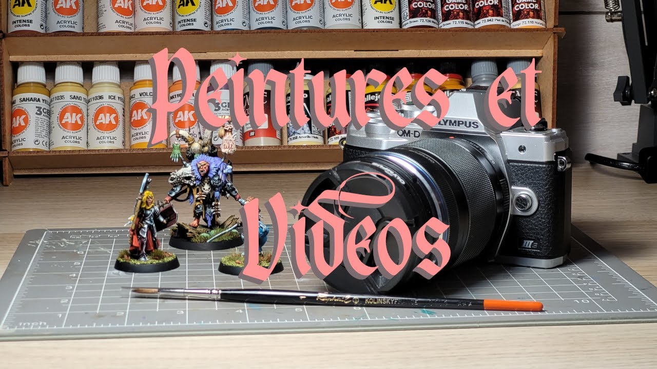 Pourquoi peindre des figurines et en faire des vidéos ?