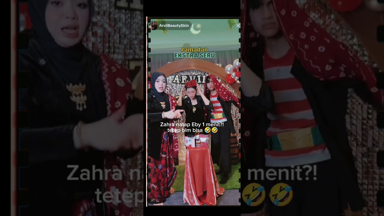 Tetep blm bisa natap ya guys 😁 #zahrada7 #ebyda5 