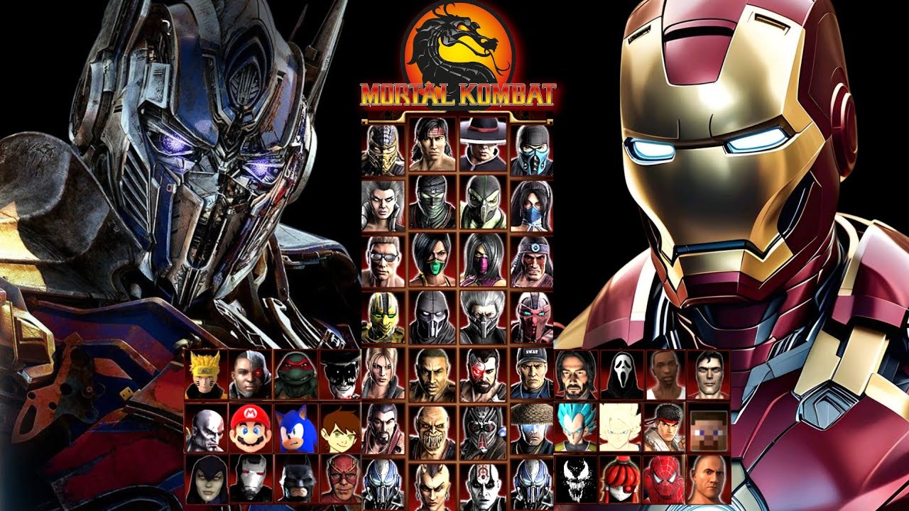 MORTAL KOMBAT 9 | OPTIMUS PRIME & IRONMAN | HARD TAG LADDER | GAMEPLAY (4K60FPS)