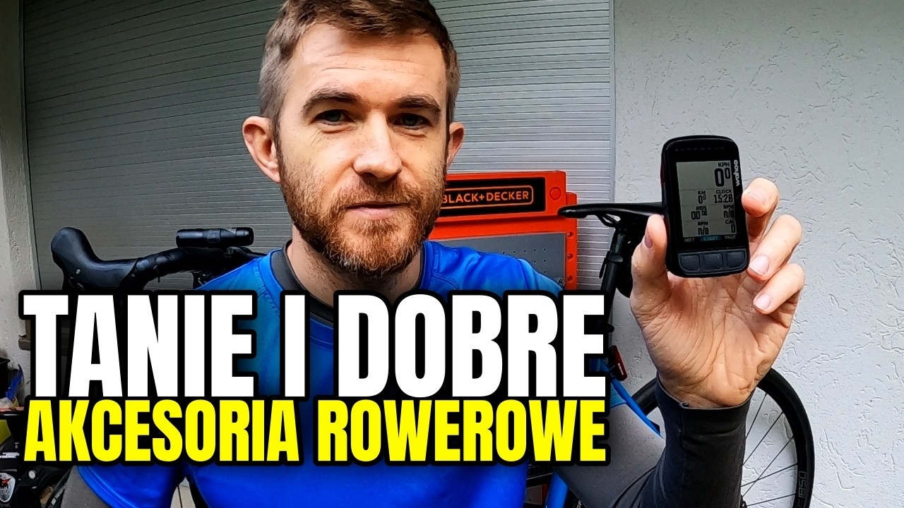 Jakie tanie i dobre akcesoria rowerowe 🚴🏻&zwj;♂️ kupić?
