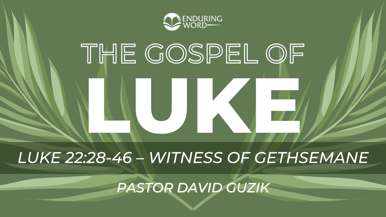 Luke 22:28-46 - Witness of Gethsemane