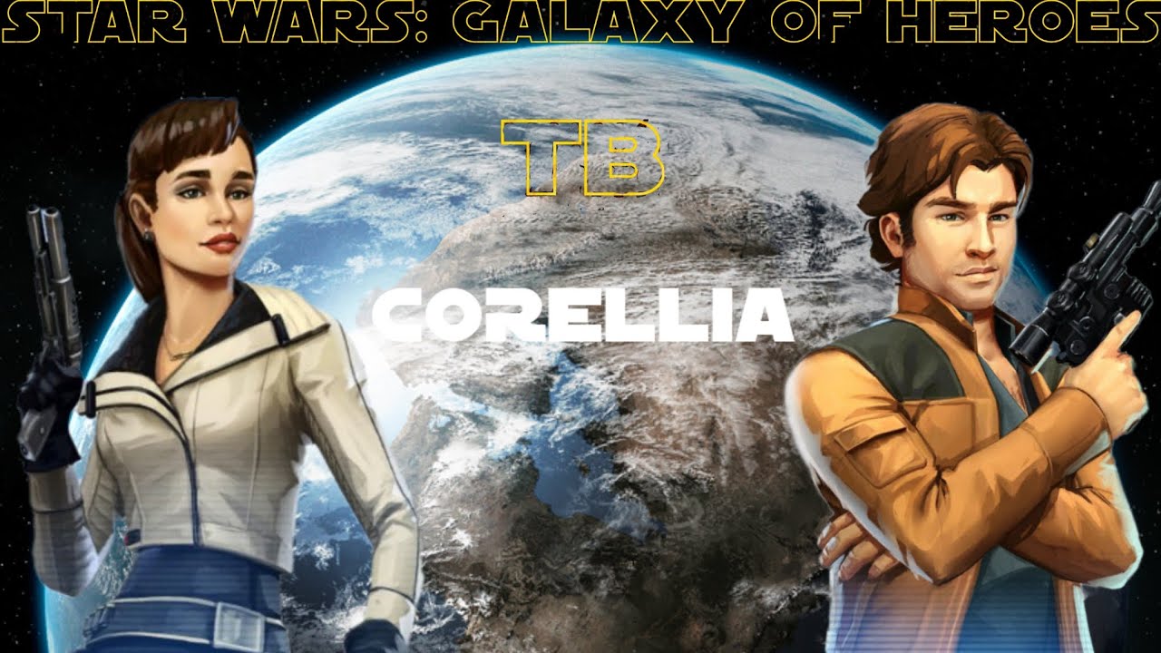 SWGOH: TB ROTE P1 MS Quira & Young Han Solo (SLKR, DREY, KYLO UNMASKED)