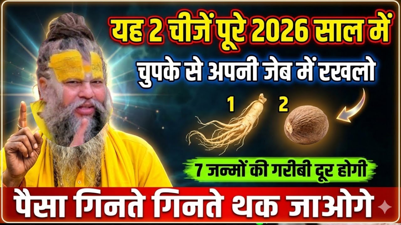 2 चीज चुपके से जेब में रख लेना | 2026 में किस्मत बदलने वाला रहस्य |अमन की कहानी गुरु के अद्भुत उपाय