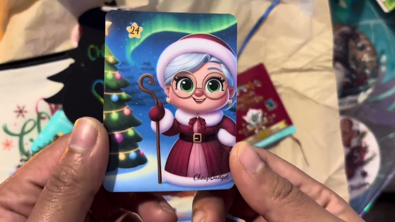 J24 des calendriers de l’avent 😍🥰🎄 #calendrierdelavent #noel #enveloppesbudgétaires #economie 
