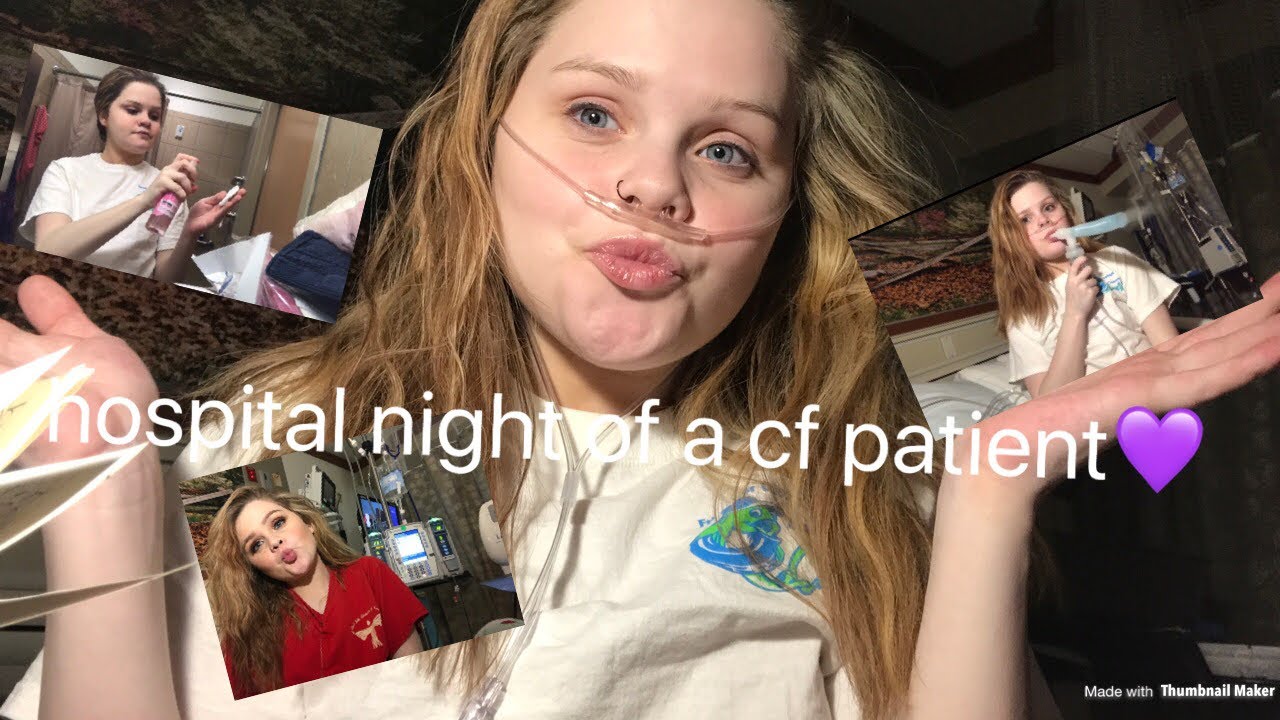 Cystic Fibrosis Patient Nightly Hospital Routine 💜🏥😴