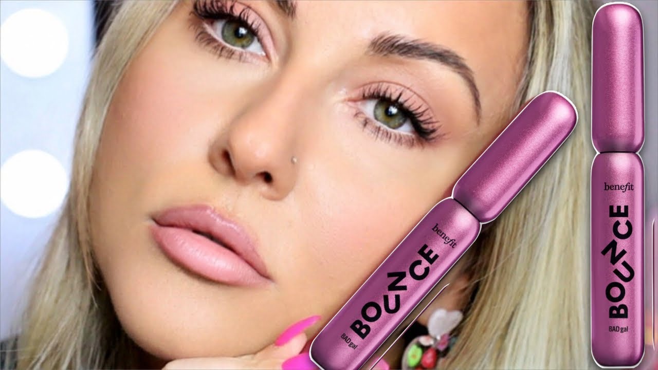 *NEW* Benefit Cosmetics BADGAL BOUNCE MASCARA REVIEW!! @benefitcosmetics