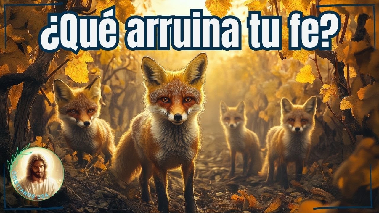 Las pequeñas zorras que destruyen tu fe | Cantares 2:15 explicado