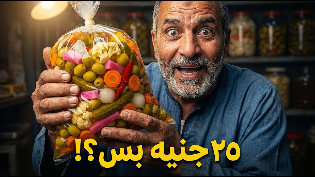😋 مش أي طرشي… ده سر خلطة من سنة 1930! كيس مخلل رهيب بـ25 جنيه بس 🎯