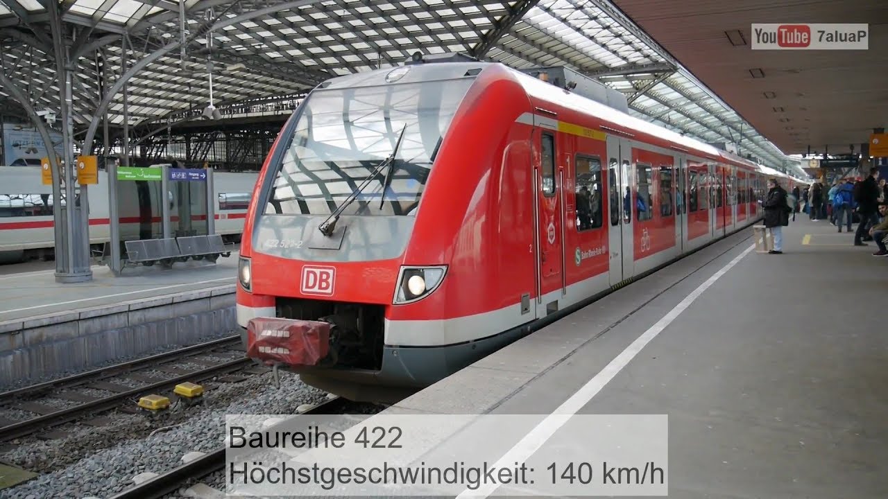 S-Bahn Baureihen der DB