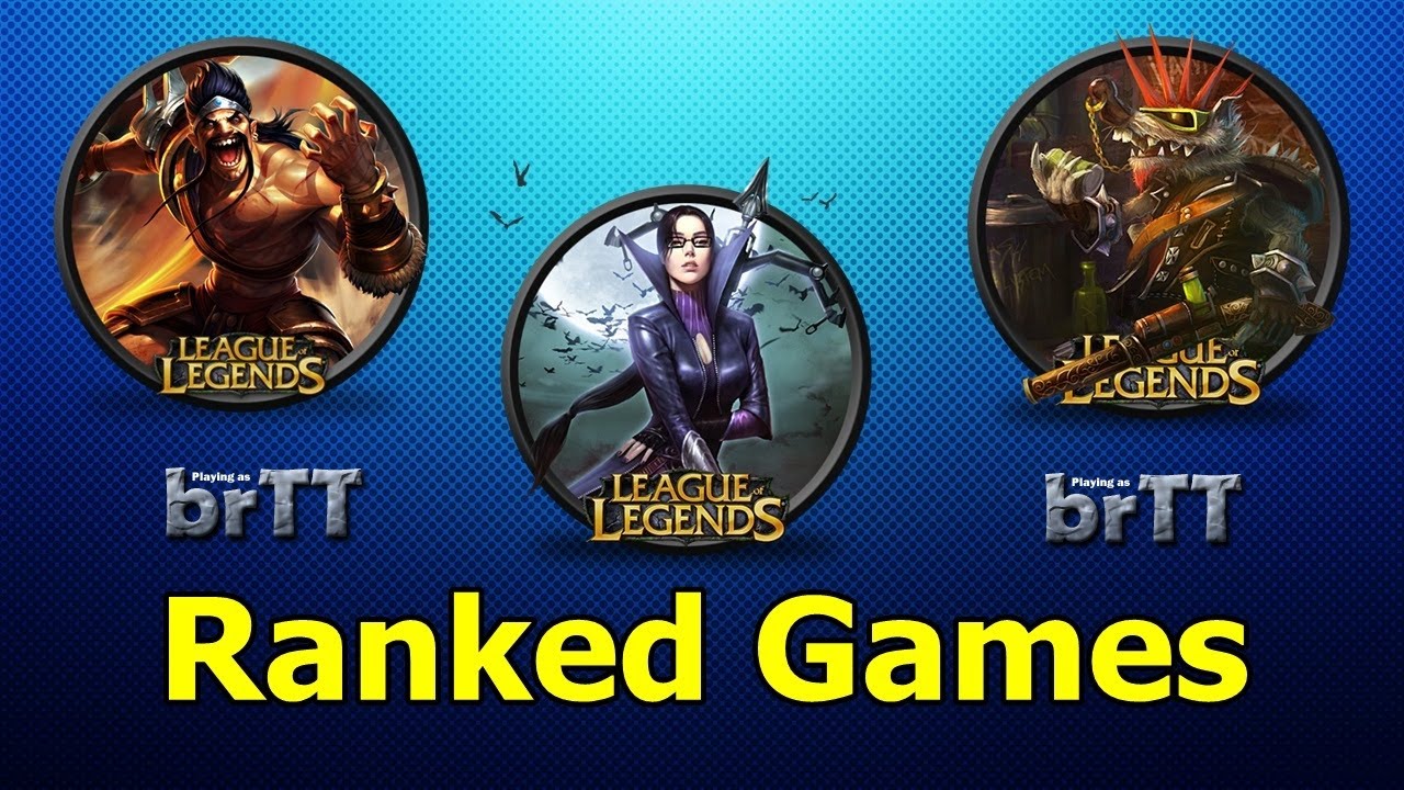 Ranked Games [S4] - Draven, Twitch e Vayne by brTT