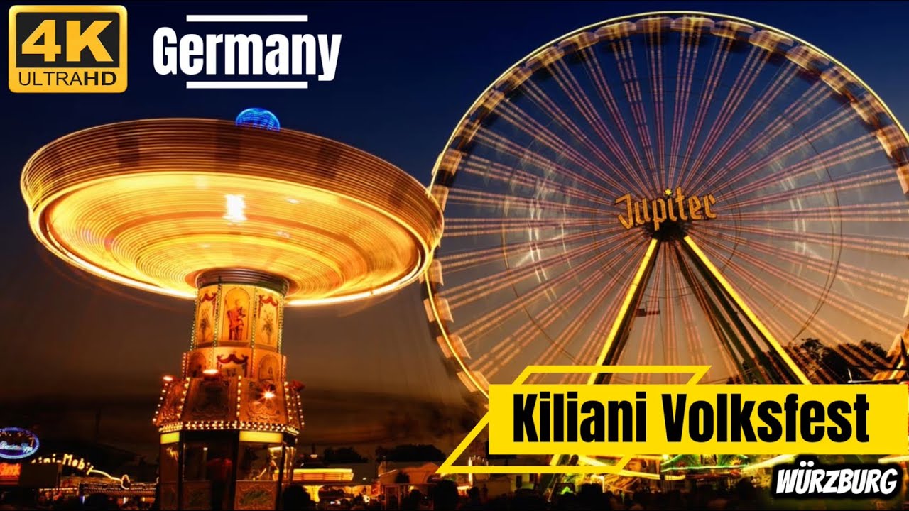 Don't miss German🤯 Kiliani W&uuml;rzburg Fest 😍| Traditional Festival Celebrations