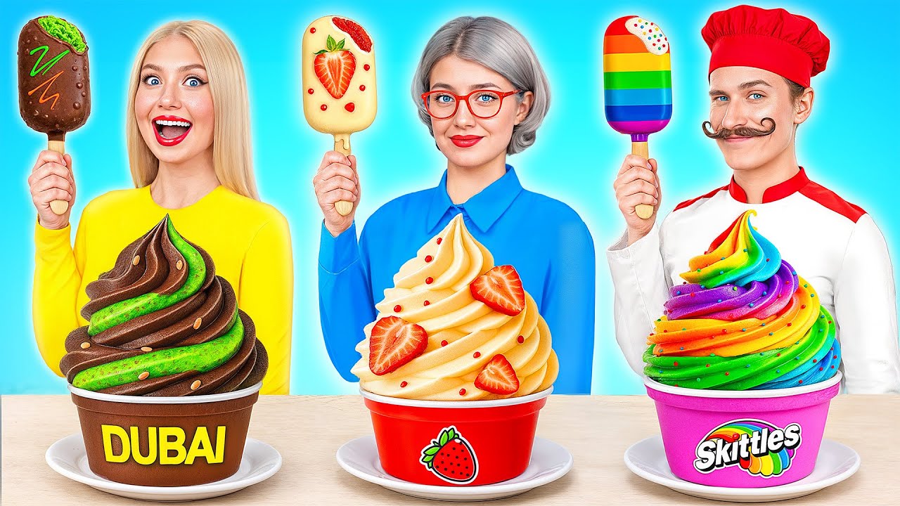 Me vs Grandma Cooking Challenge | Awesome Culinary Recipes by Bubba DO Challenge