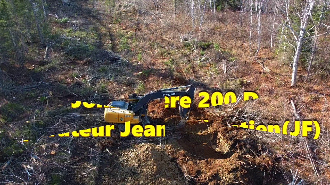 Voirie Forestière construction de chemin sur terrain humide 2020