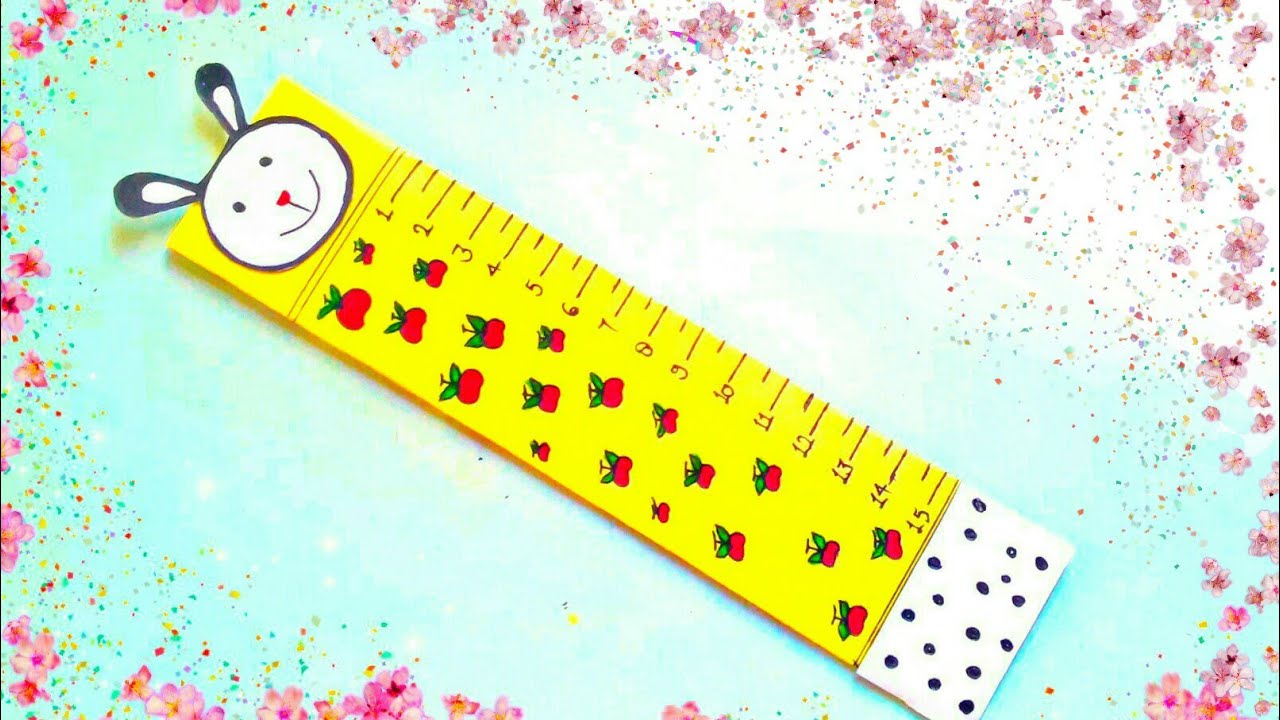 easy paper scale making&bull;how to make paper scale at home &bull;DIY cute scale .#easygift .#papercraft