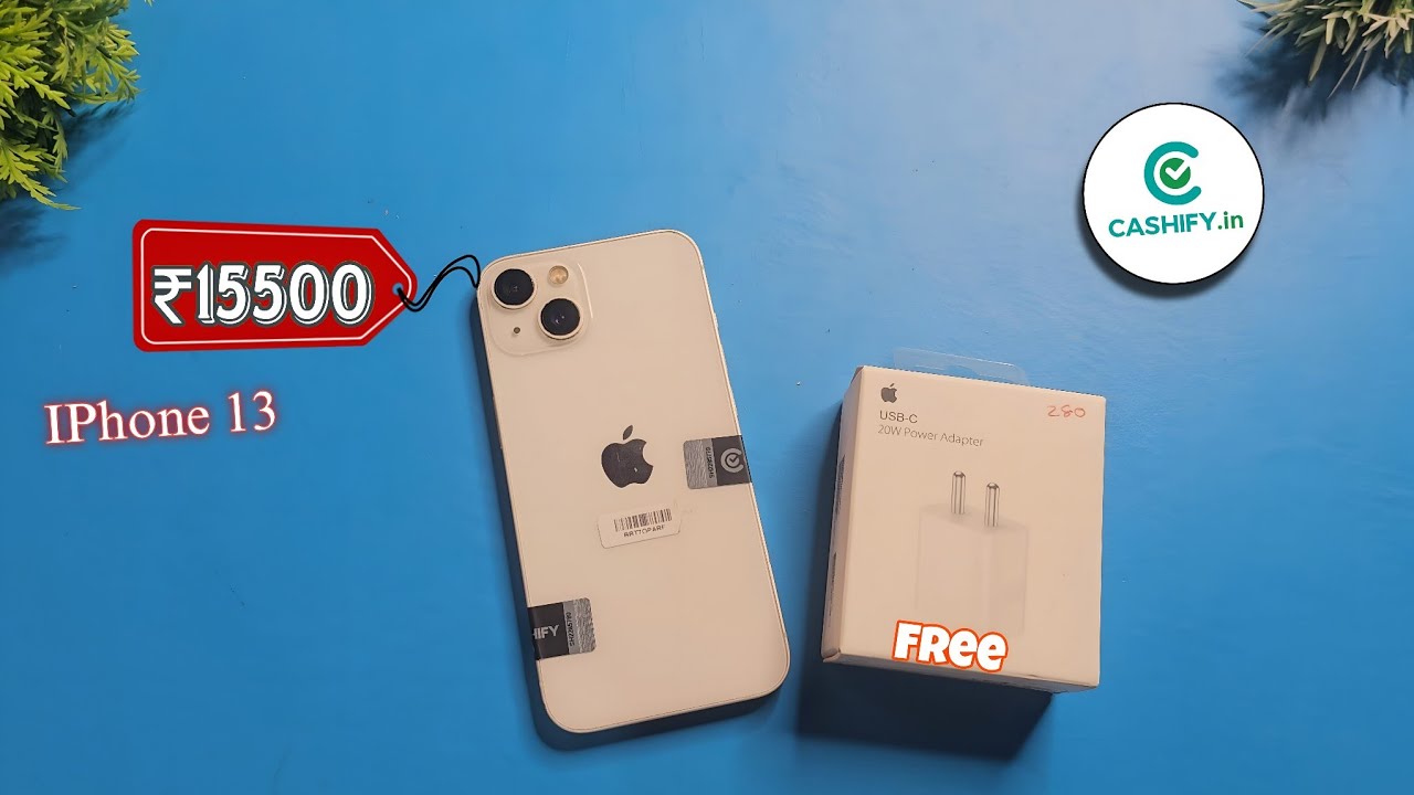 iPhones 13 in just ₹15500/- 🔥 From Cashify super sale 》With Free Gift🎁 