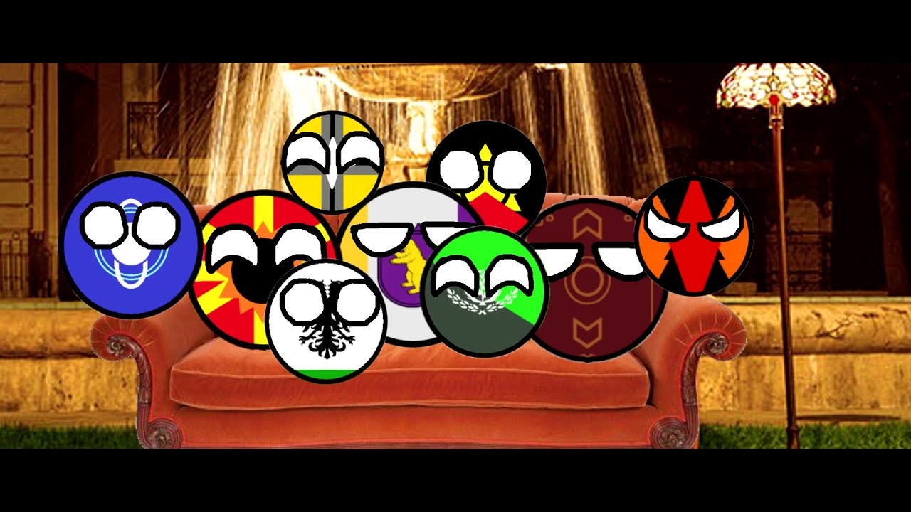 Uldarash FRIENDS intro ~ countryballs