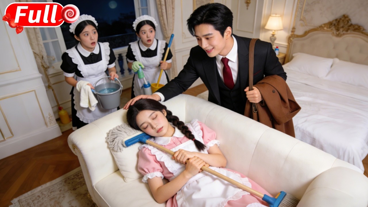 冰山總裁從不近女色，卻被偷溜進臥室裝睡的窮女孩撩到失控！下一秒直接將她攔腰抱進婚房，婚後寵到無法無天！ #中國短劇 #韓劇 #短劇 #爽劇 #甜劇 #愛情劇 #drama