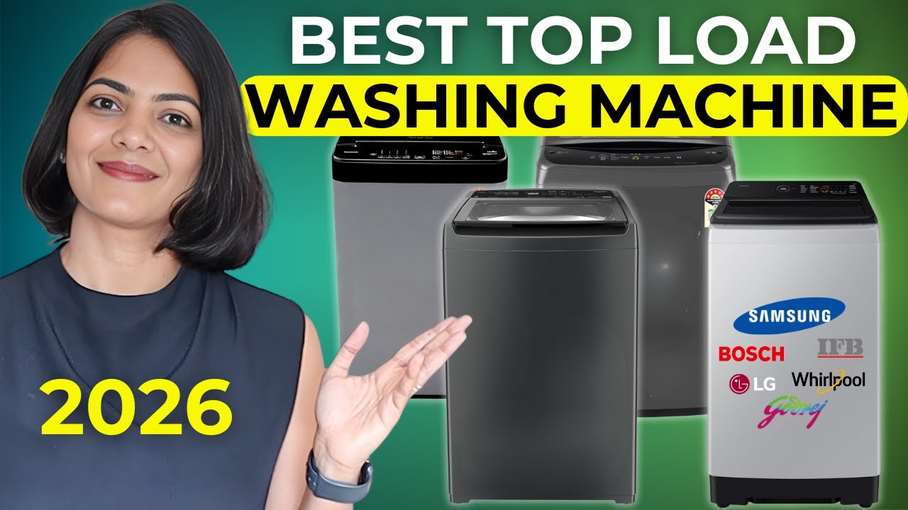 Best Top Load Washing Machine 2026 | LG vs Samsung vs Haier vs IFB vs Whirlpool