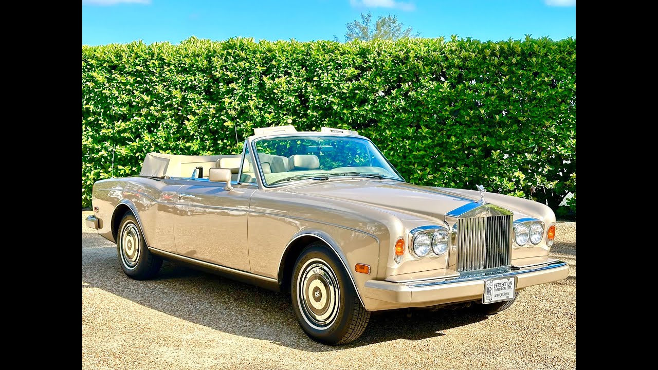 1986 Rolls Royce Corniche II Walk Around