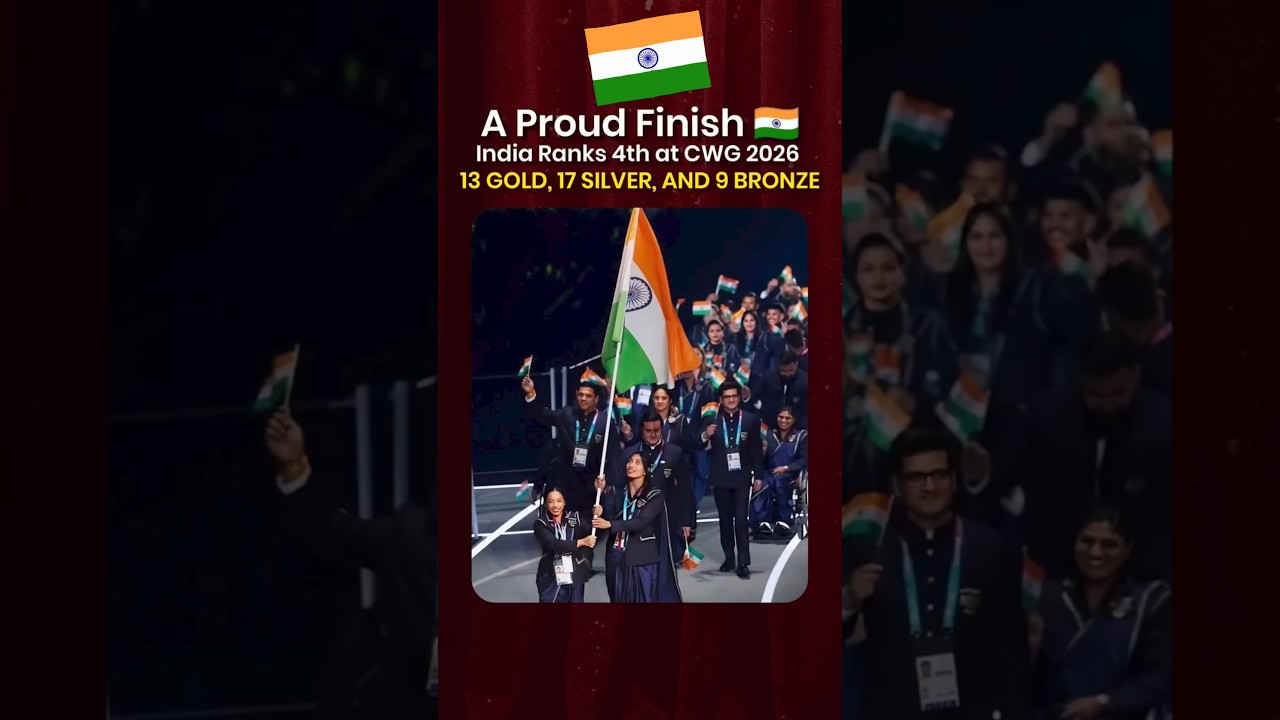 🇮🇳 India SHOCKS the World! 😱 13 Gold Medals at CWG 2026🔥#shorts#shortvideo#viral# #commonwealthgames