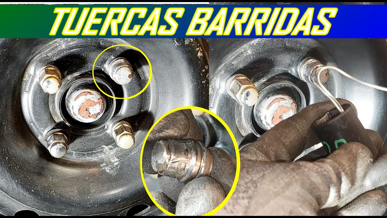 2 formas faciles de Aflojar Tuercas barridas de llanta