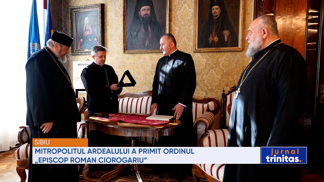 Mitropolitul Ardealului a primit Ordinul „Episcop Roman Ciorogariu”