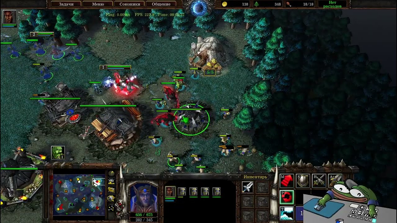 Druchii in Warcraft 3 - Dark Elves Warhammer Fantasy. Sheik POV, ladder games vs Rohirimm (5-Jul-26)
