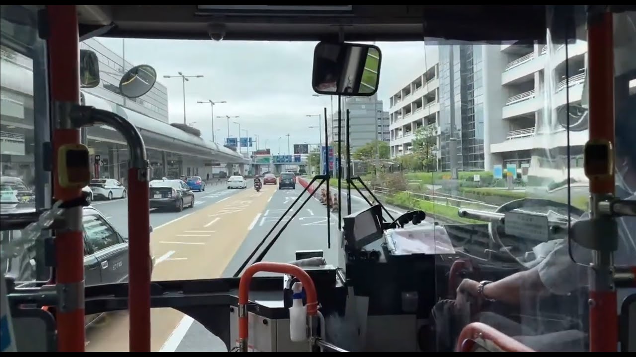 Haneda Airport Bus Ride Terminal 1 to Terminal 3