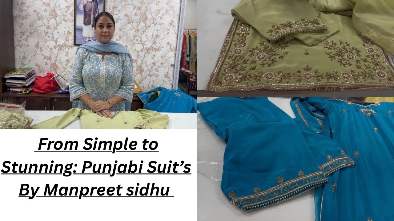 “Latest Punjabi Suit Ideas for the 2025 Wedding Season” #punjabisuits #style