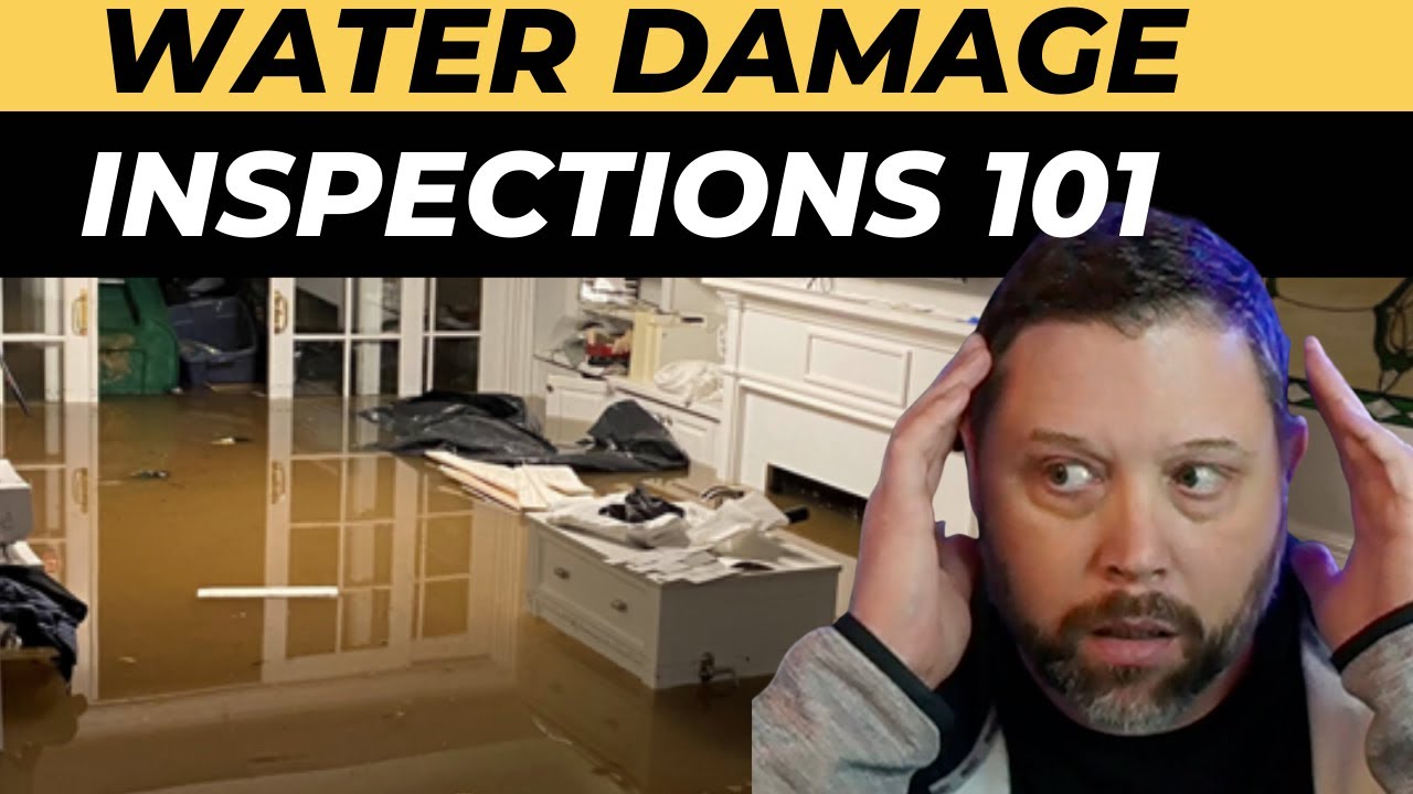 How to do a moisture inspection for water damage