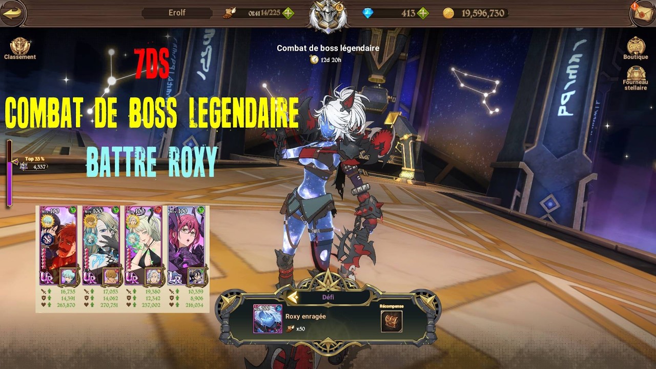 [TUTO] 7DS - BATTRE LE NOUVEAU COMBAT DE BOSS LEGENDAIRE !!!
