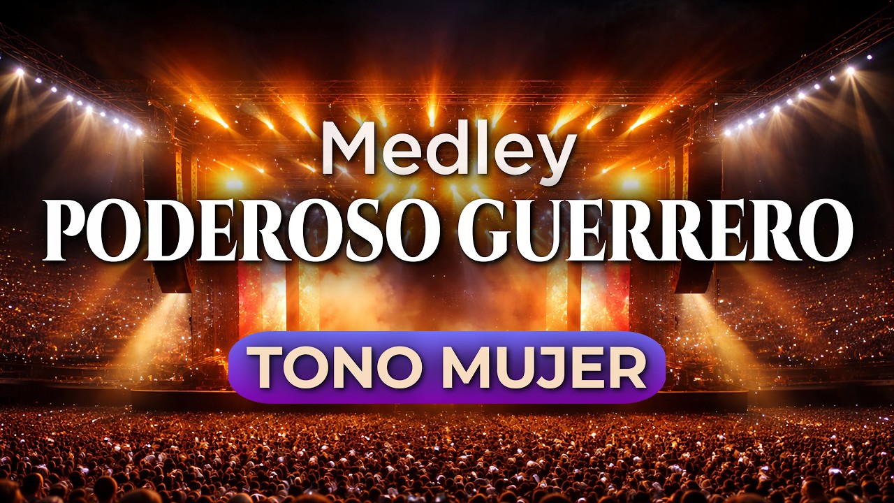Le Llaman Guerrero, Jehová Es Mi Guerrero, Eres Señor Vencedor, Poderoso de Israel (Tono Mujer)Letra