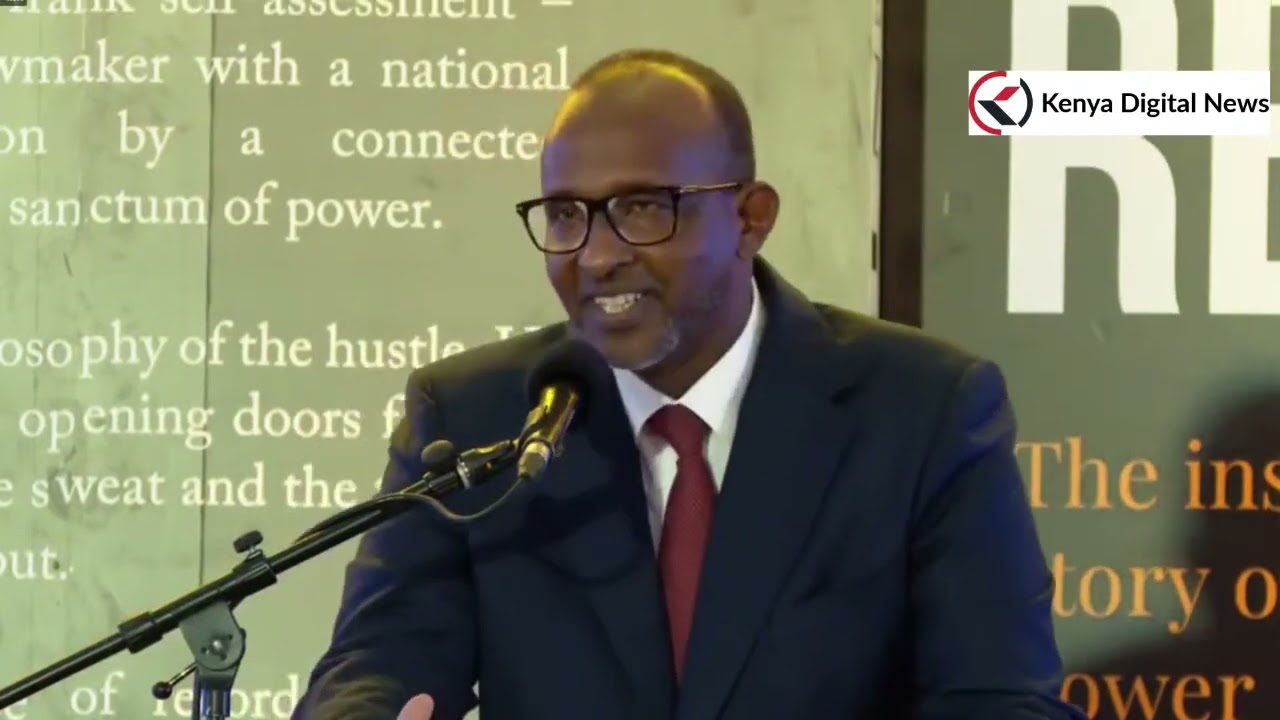 'PLEASE BUY MY BOOK, I WANT MONEY!' ADEN DUALE TELLS KENYANS!!
