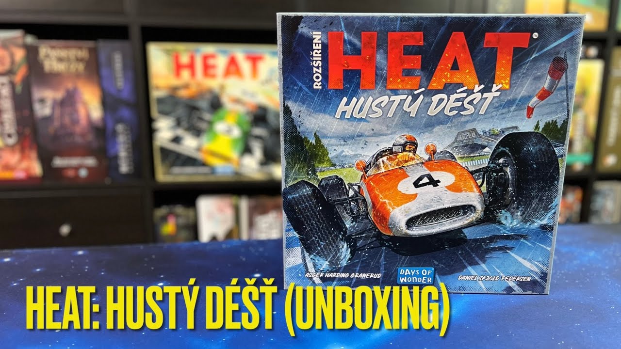 Heat: Hustý déšť (Unboxing)