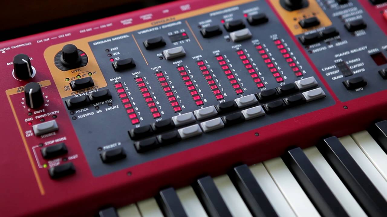 Matt Cossey Tutorial Series: Nord Stage 2 EX - Working with Drawbars
