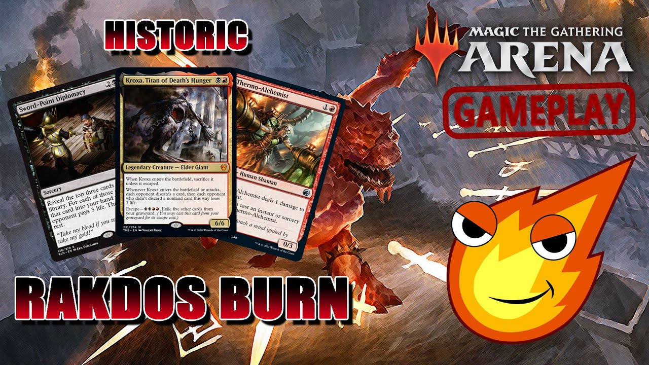 Rakdos Burn Hits a little differently than Mono Red Does! | Historic MTG Arena