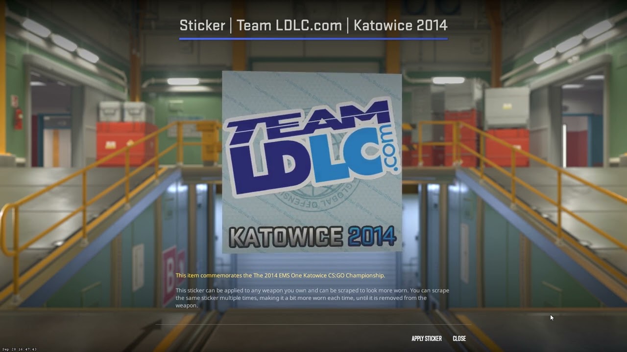 Стоит ли инвестировать в наклейки Katowice 2014? Sticker | Team LDLC.com | Katowice 2014.