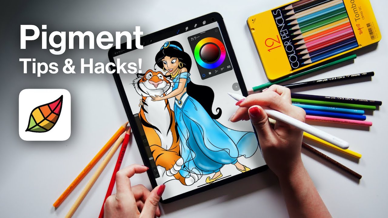 Pigment: приложение-раскраска для взрослых на iPad!!