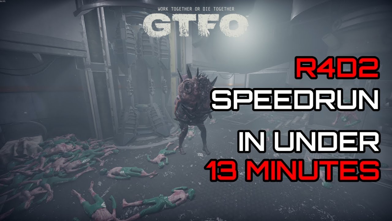 [GTFO] Скоростное прохождение R4D2 за 12:59 [Мировой рекорд]