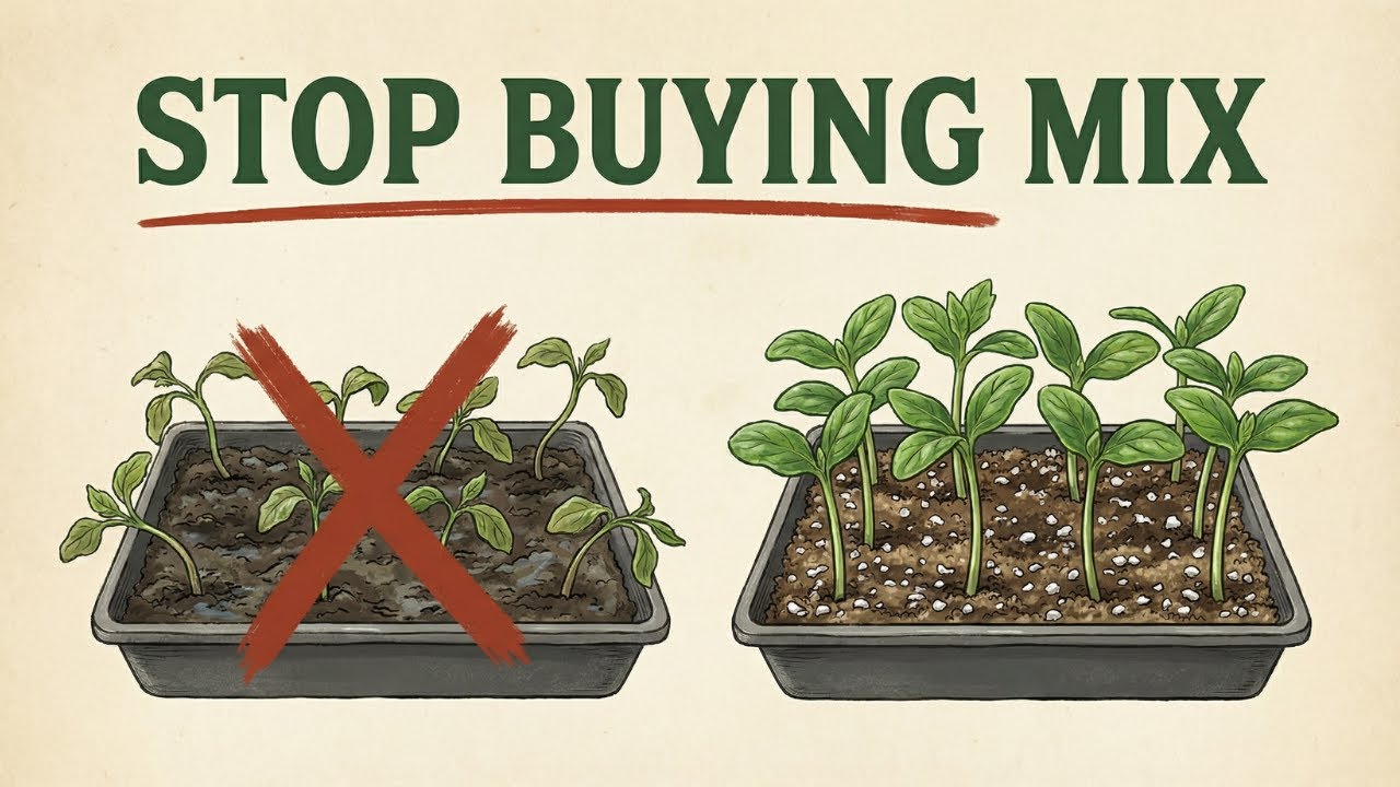 The DIY Seed Starting Mix That Saves Money and Grows Better Plants