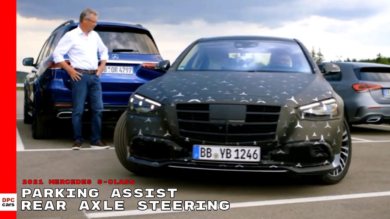 2021 Mercedes S Class Rear Axle Steering and Parking Assist