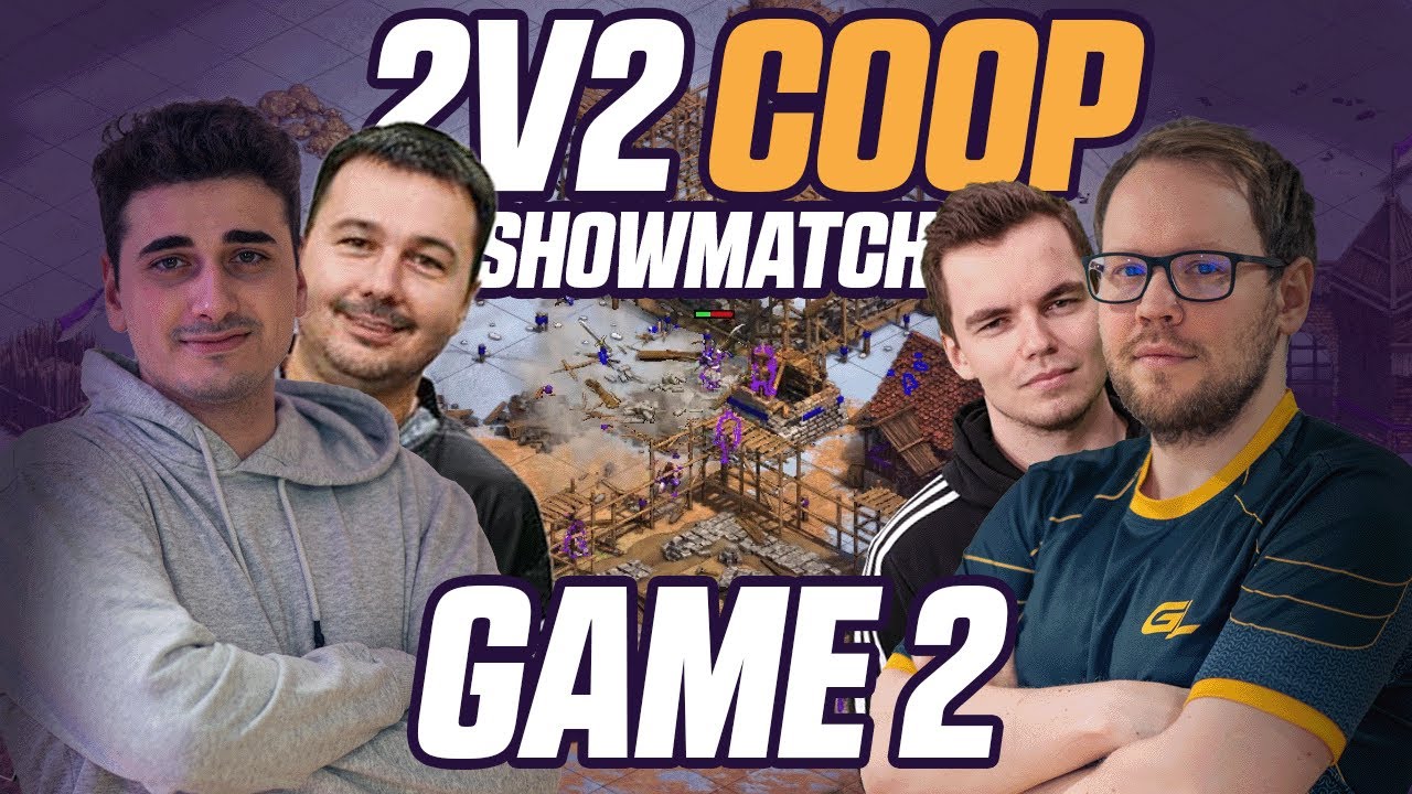 1v1 but Co-Op Showmatch | TheViper & Mbl vs Daut & Hera | Game 2